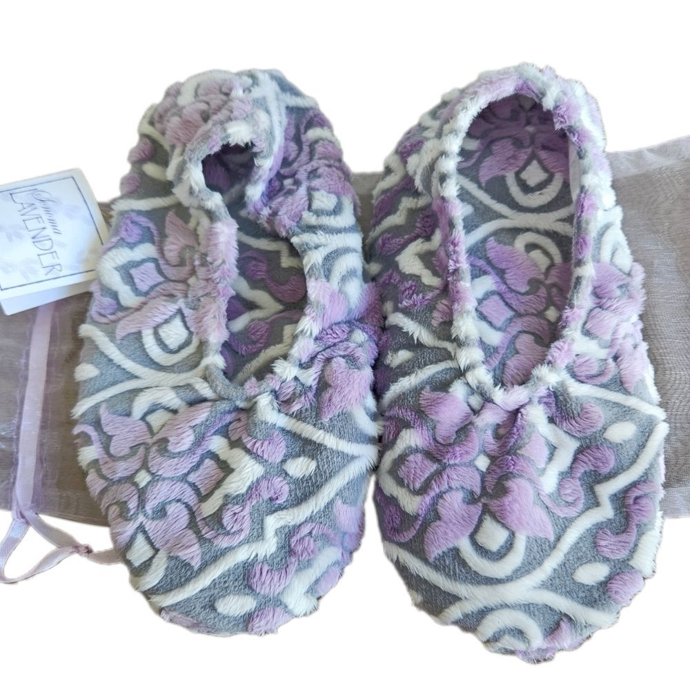 Sonoma Lavender and Flax Spa Footies One Size Microwaveable Aromatherapy Gift‎